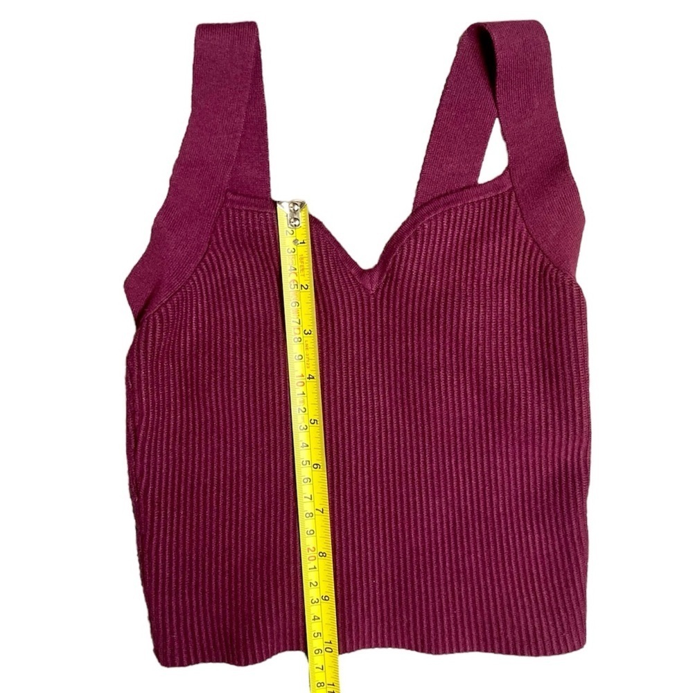 Abercrombie & Fitch Mauve Ribbed Tank Top Size XS - Picture 7 of 7